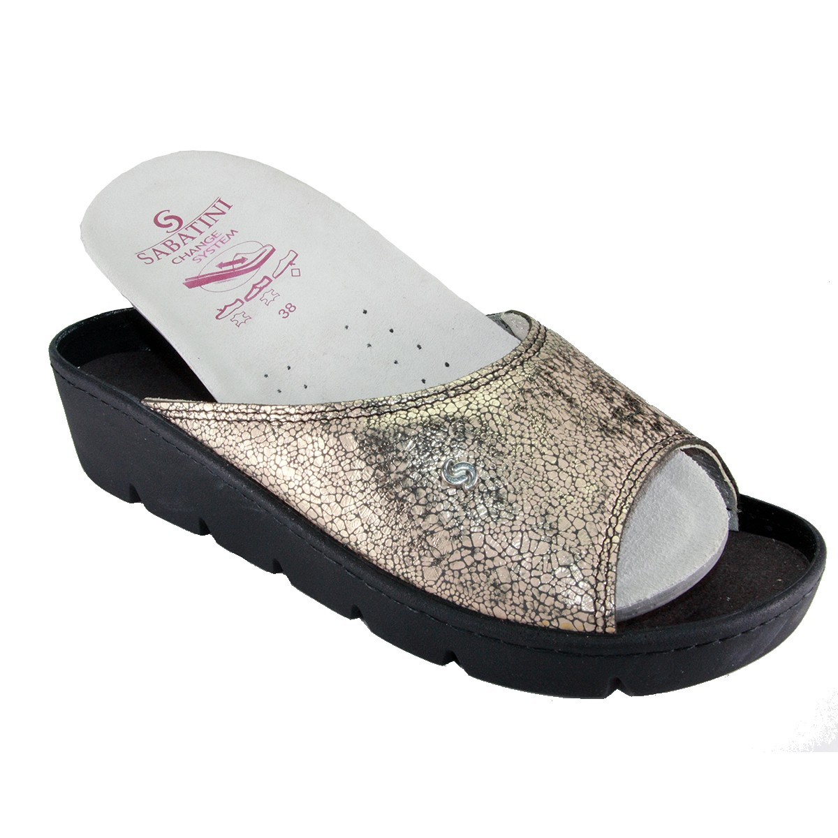 S 1050 Oro Odale - Novità 2019 - Calzatura comoda, plantare estraibile - Vera pelle