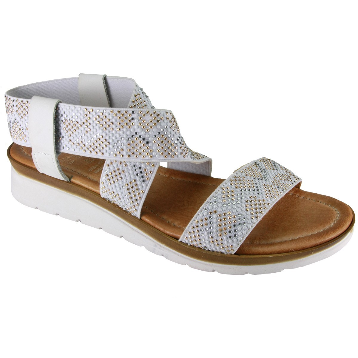 Sabatini S 7100 Bianco - Calzatura comoda, elastica e leggera