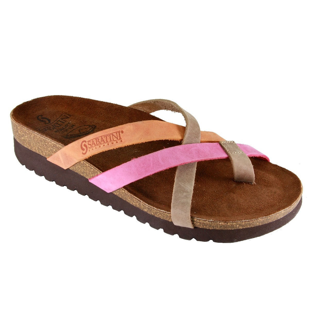 Sabatini 4101 Multicolor - Calzatura comoda e pratica - Vera pelle