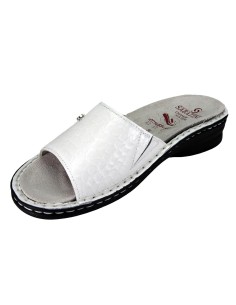 S 139 E Bianco Dinosauro - Novità 2019 - Calzatura comoda, plantare estraibile - Vera pelle 2
