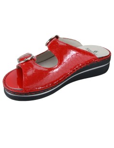 Sabatini S 550 Rosso Dinosauro - Novità 2019 - Calzatura comoda, plantare estraibile - Vera pelle 2