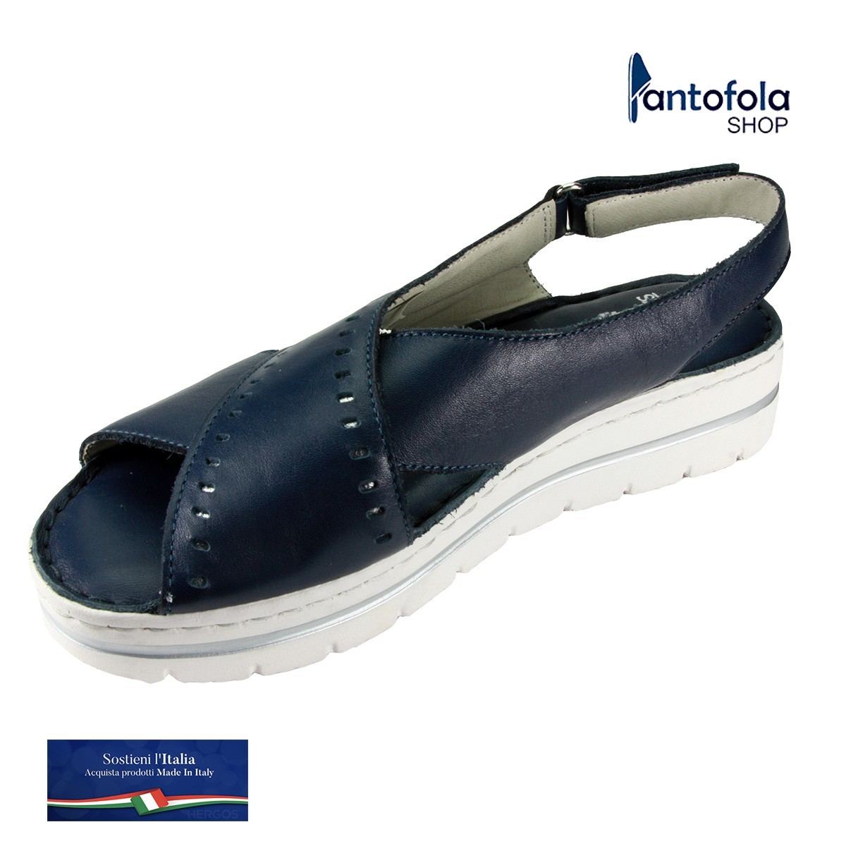 Sabatini 6010 Nero Nappa Pelle - Sandalo comodo morbidissimo e pratico - Vera pelle