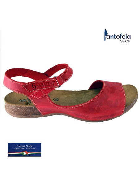 Sabatini 4008 Multicolor Giallo - Sandalo comodo - Vera pelle