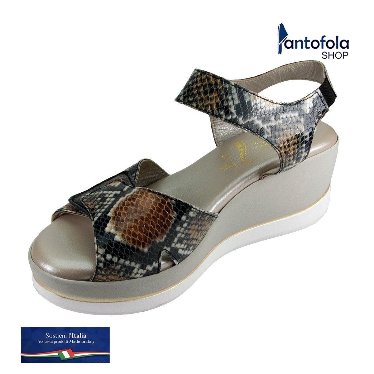 Sabatini 1581 Camel/Nero- Calzatura elegante e comoda, appoggio plantare memory - Vera pelle