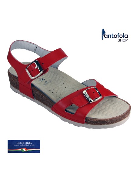 Hergos H 092 Multicolor Laminato - Calzatura pratica e comoda, plantare estraibile - Vera pelle