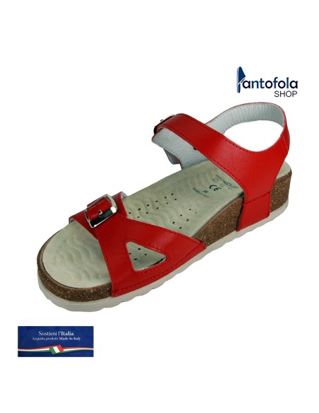 Hergos H 092 Multicolor Laminato - Calzatura pratica e comoda, plantare estraibile - Vera pelle