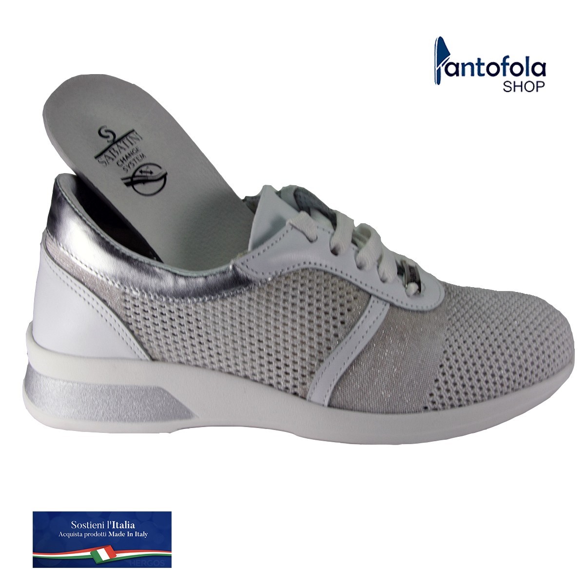 Sabatini S 2950 Blu - Scarpa giovane e pratica - Plantare estraibile