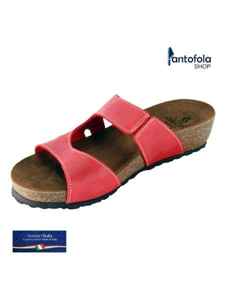 Sabatini 4000 Rosso  Carzy- Calzatura comoda e pratica - Vera pelle