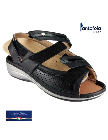 Hergos H 572 Bronzo Elast- Calzatura ortopedica comoda per alluce valgo - Vera pelle - Plantare estraibile