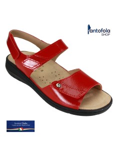Sabatini S 1506 Rosso - Calzatura pratica e comoda, plantare estraibile - Vera pelle