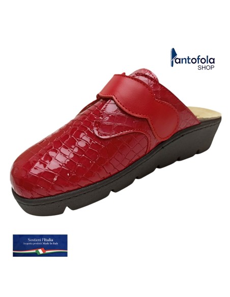 Sabatini S 2500 Naplack  Blu - Calzatura sabot comoda invernale e mezza stagione, vera pelle