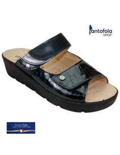 S 1070 Blu Nairobi - Calzatura comoda, plantare estraibile - Vera pelle