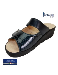S 1070 Blu Nairobi - Calzatura comoda, plantare estraibile - Vera pelle 2