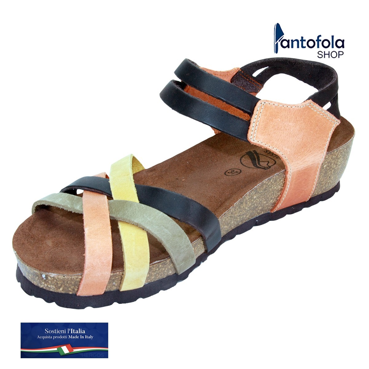 Sabatini 4008 Multicolor 1- Sandalo comodo -...