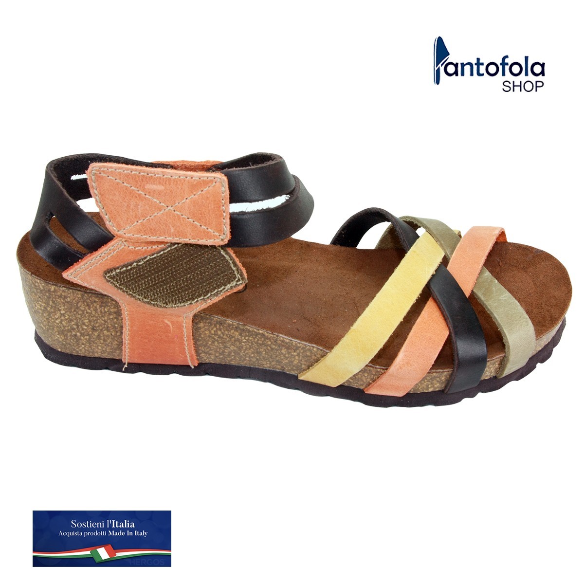 Sabatini 4008 Multicolor 1- Sandalo comodo -...