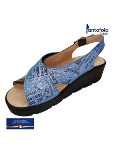 Sabatini S 1072 Blu Naplack - Calzatura pratica e comoda, plantare estraibile - Vera pelle 2
