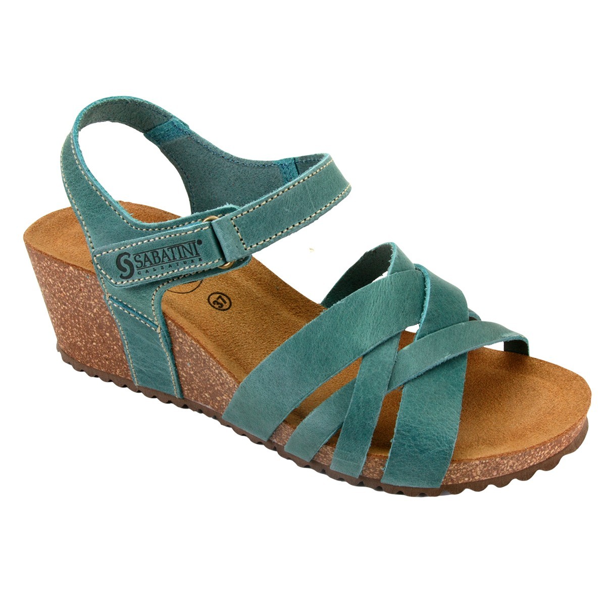 Sabatini 4353 Jeans - Sandalo leggero e comodo - Vera pelle