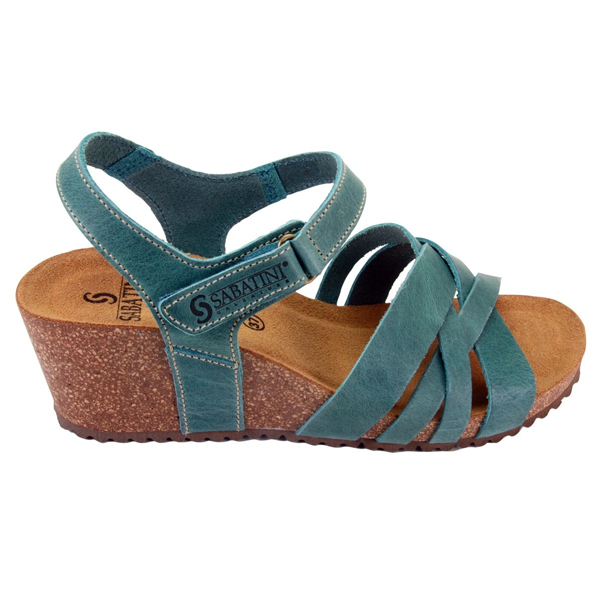 Sabatini 4353 Jeans - Sandalo leggero e comodo - Vera pelle