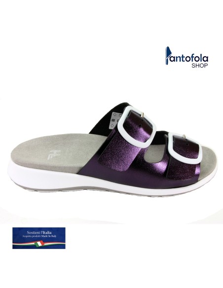Hergos H  2801 Lilla Cristal  - Calzatura comoda e pratica - Vera Pelle