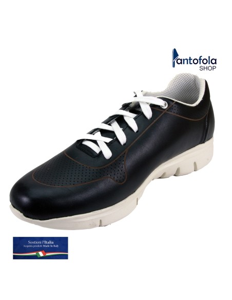 Hergos H 4080 Sabbia Camoscio - La comodità al maschile. Scarpa comoda - plantare estraibile - Vera pelle
