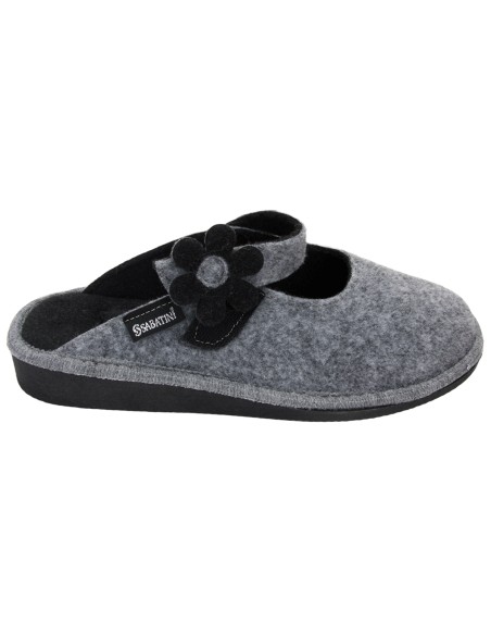 220  Grigio - Sabot in lana