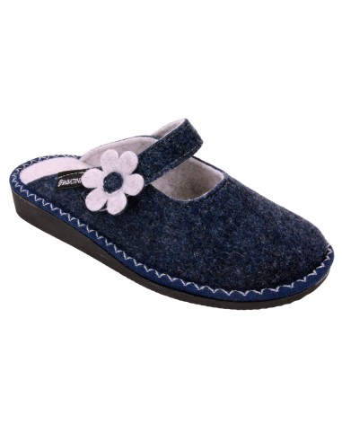 220  Blu - Sabot in lana