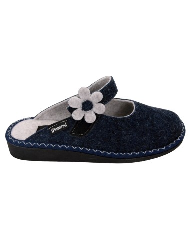 220  Blu - Sabot in lana
