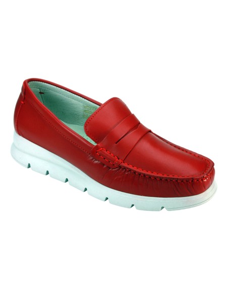 Sabatini S 3110 Rosso Vitello - Novità 2025 - Calzatura comoda e leggera - Vera Pelle