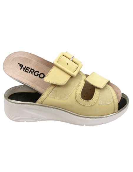 Hergos H 5700 Seta Burro - Calzatura comoda, plantare estraibile - Vera pelle