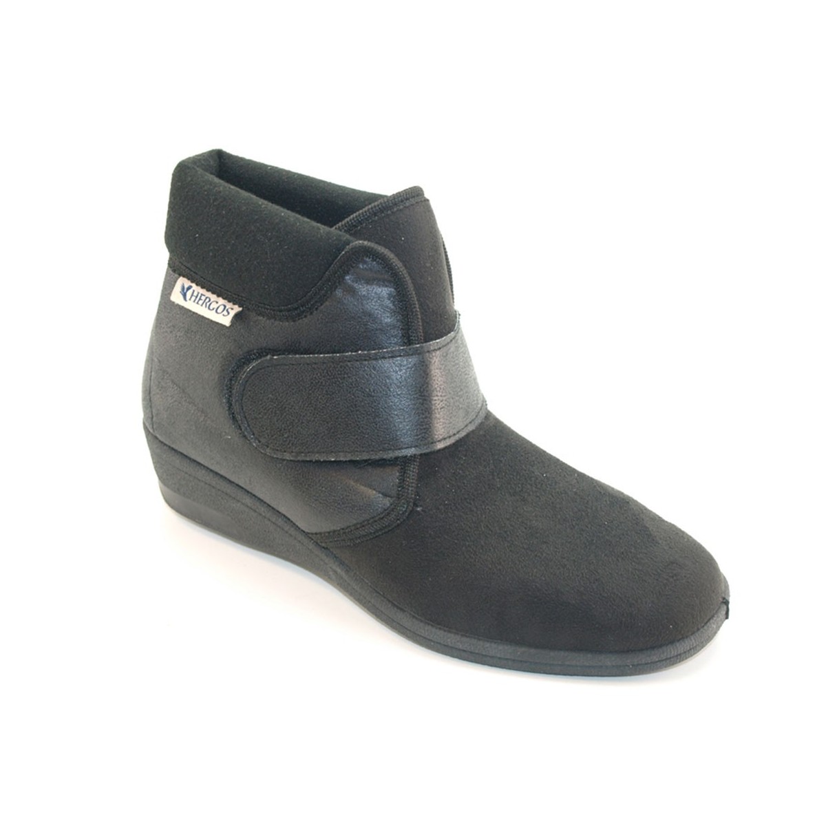 H 054 Micraelast Nero - Scarpa comoda per alluce valgo