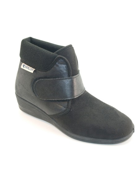 H 054 Micraelast Nero - Scarpa comoda per alluce valgo