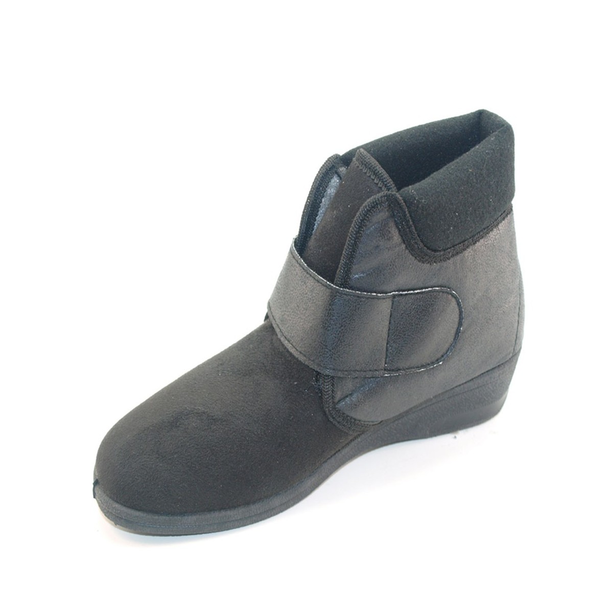 H 054 Micraelast Nero - Scarpa comoda per alluce valgo