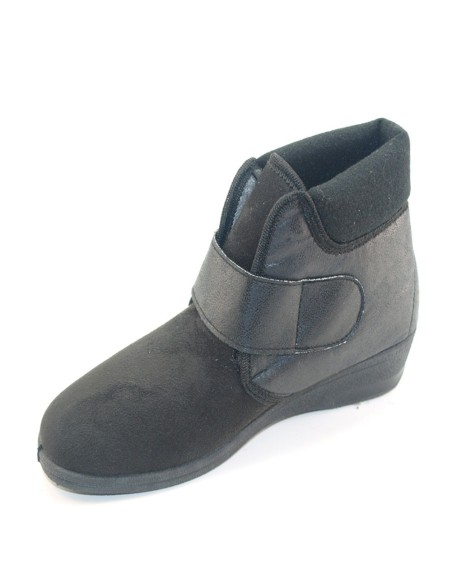 H 054 Micraelast Nero - Scarpa comoda per alluce valgo