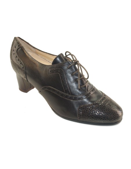 H 9203 Testa di Moro Nappa - Calzatura elegante,comoda - invernale e mezza stagione, vera pelle