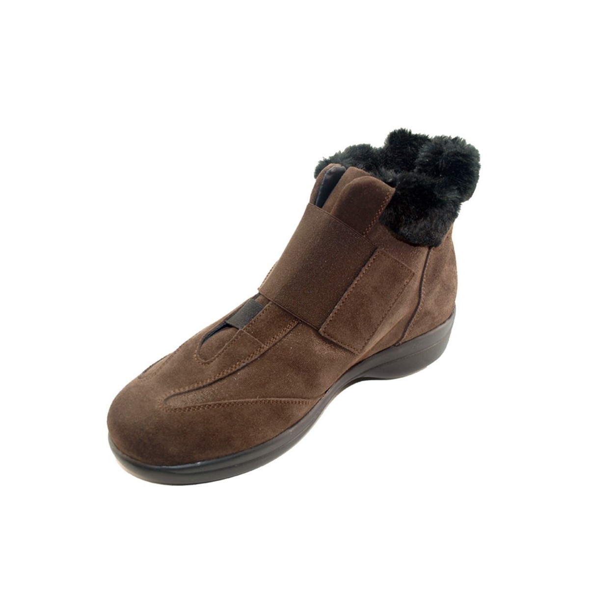 H 9101 Grigio - Scarpa comoda ed elegante, vera pelle