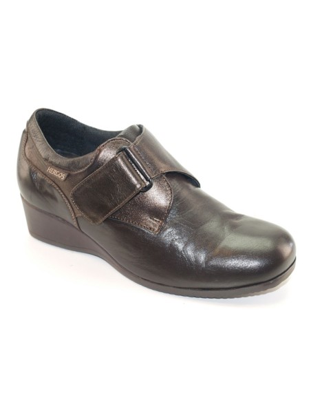 H 9001 Testa di Moro Laminato - Scarpa comoda ed elegante - Vera pelle