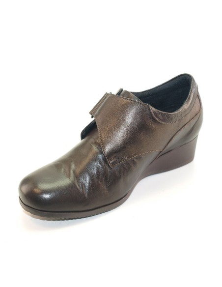 H 9001 Testa di Moro Laminato - Scarpa comoda ed elegante - Vera pelle