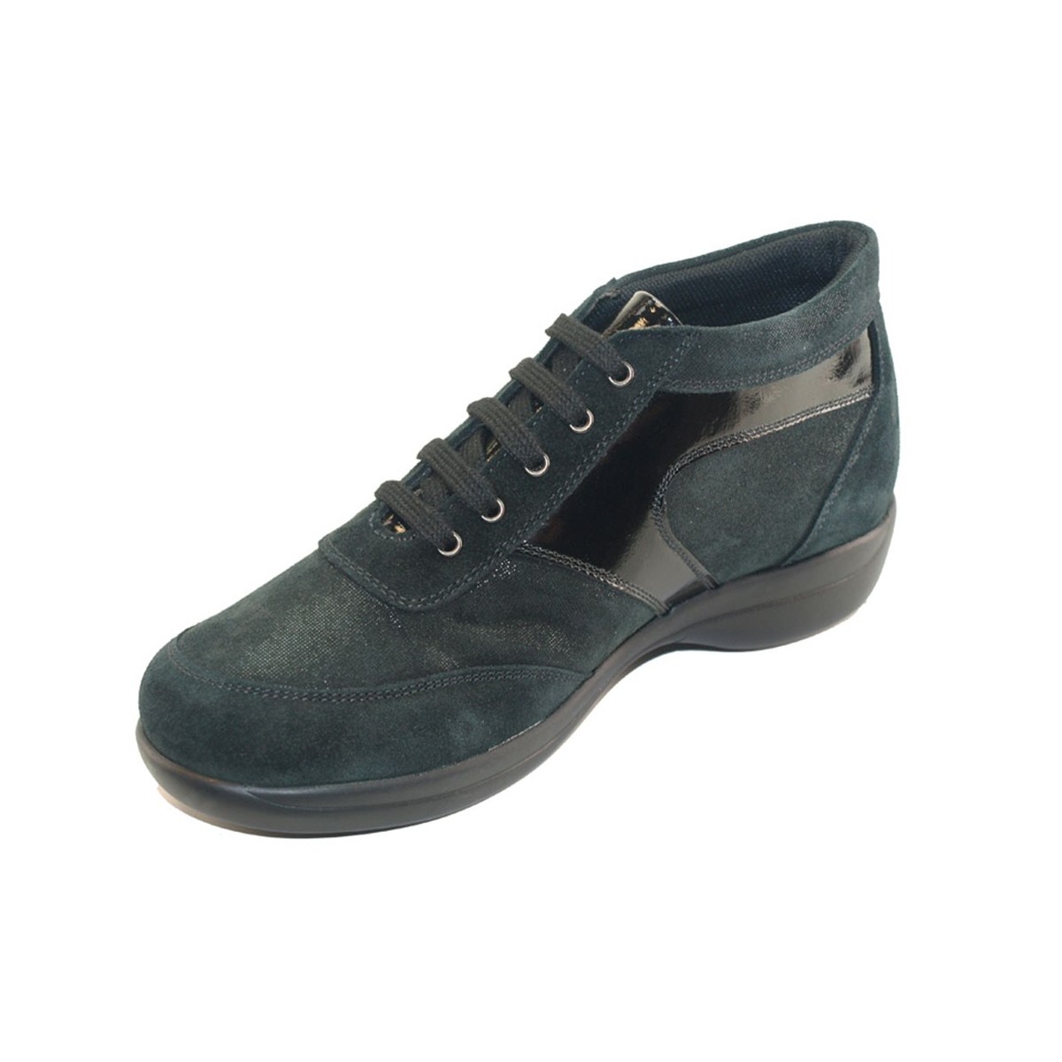 H 9100 Testa di Moro Camoscio - Scarpa comoda ed elegante, vera pelle e Camoscio