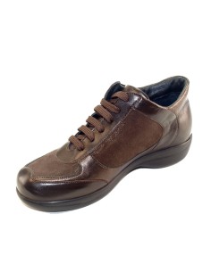 H 9101 Grigio - Scarpa comoda ed elegante, vera pelle 2