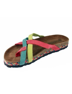 Sabatini 942 Multicolor Raja - Sandalo comodo - Vera pelle 2