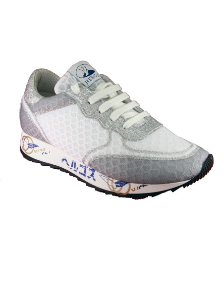 Hergos H 9170 Grigio - Bianco - Scarpa comoda ed elegante