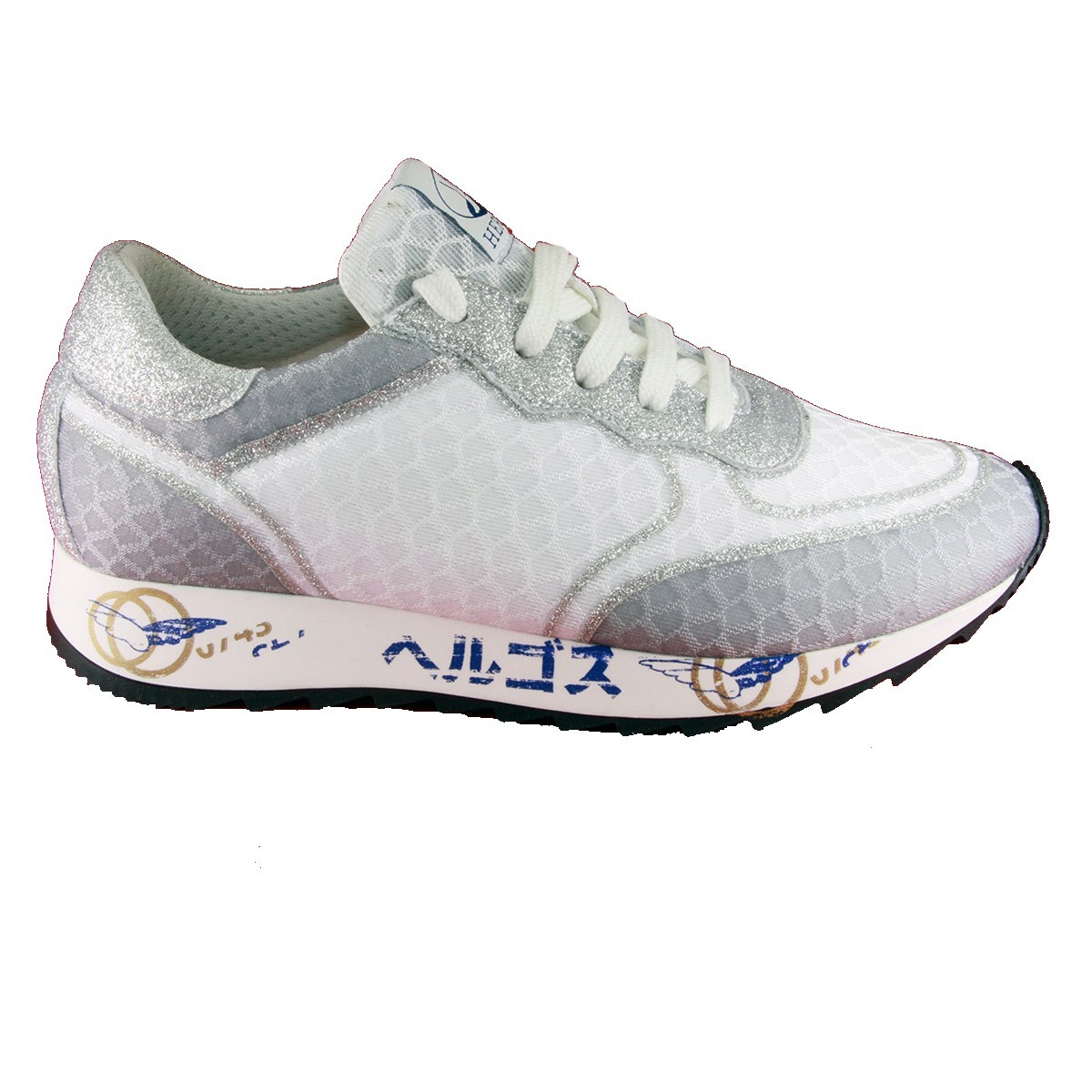 Hergos H 9170 Grigio - Bianco - Scarpa comoda ed elegante