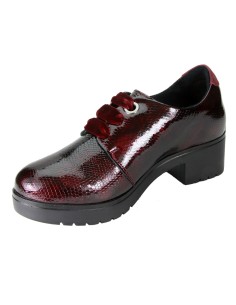 Sabatini S 7251 Bordeaux Milady - Scarpa comoda ed elegante, vera pelle e plantare estraibile 2