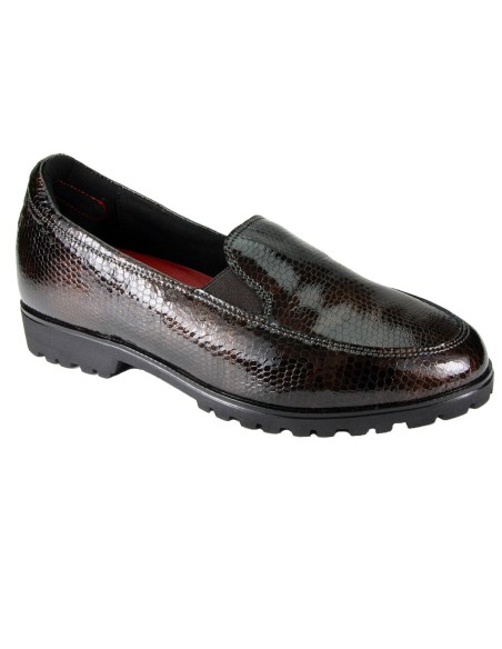 Sabatini S 7203 Testa di Moro Milady- Mocassino comodo ed elegante, vera pelle e plantare estraibile