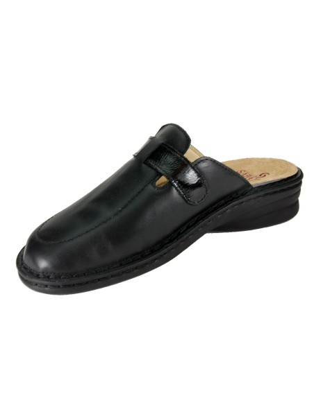 Sabatini 1829 Nero Nappa 2018 - Calzatura sabot comoda invernale e mezza stagione, vera pelle