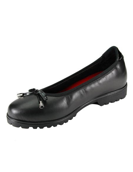 Sabatini S 7201 Nero Vernice- Scarpa comoda ed elegante, vera pelle e plantare estraibile